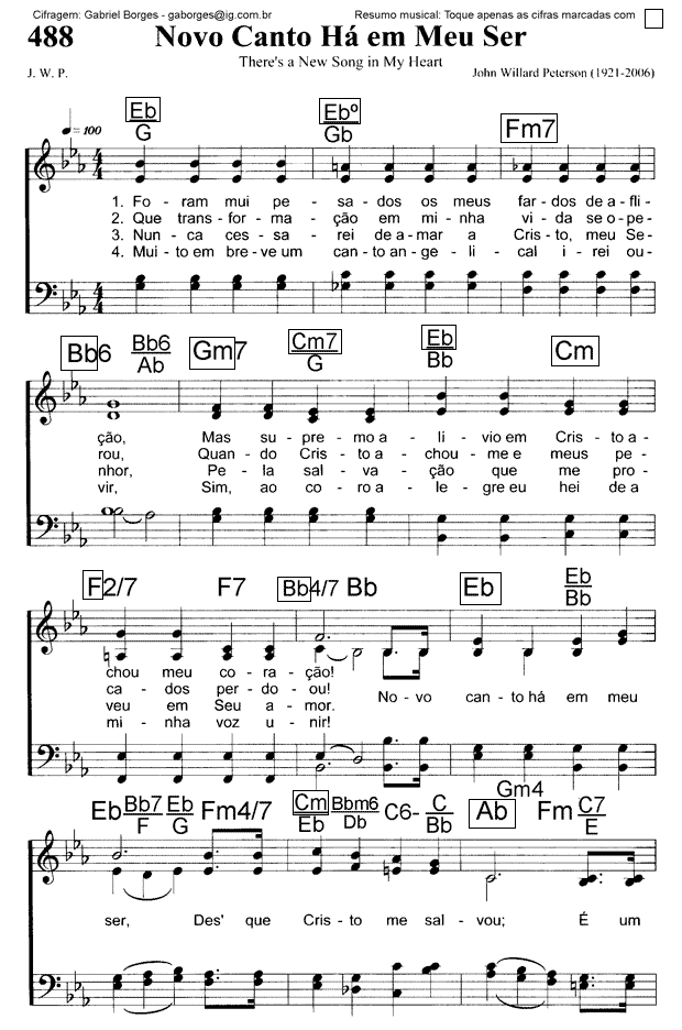 Hinário Adventista do Sétimo Dia - Nr. 499